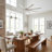 Industrial Ceiling Fan With Light, 8 Aluminum Blades, Dc Motor, Remote & Smart App Control, Dimmable Led, Reversible For Large Rooms-476353974-476353972