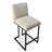 Upholstered Counter Stool with Steel Frame-54500708