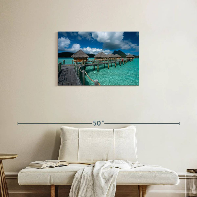 Aletra Bora Bora Beach Villa, H 20 po x l 30 po