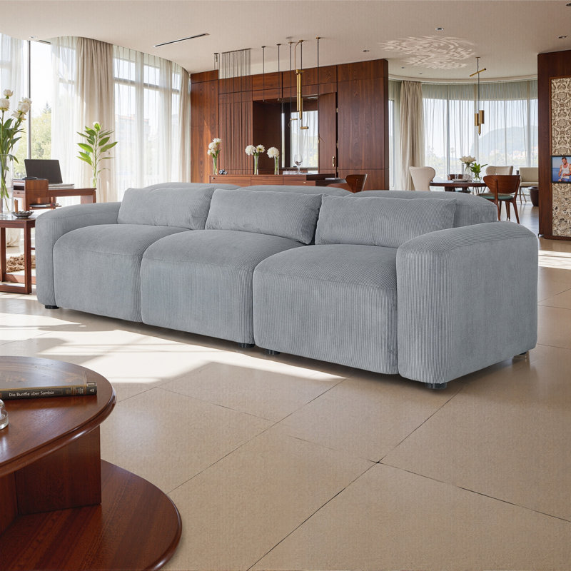 Artimas 3 Seater Corduroy Sofa