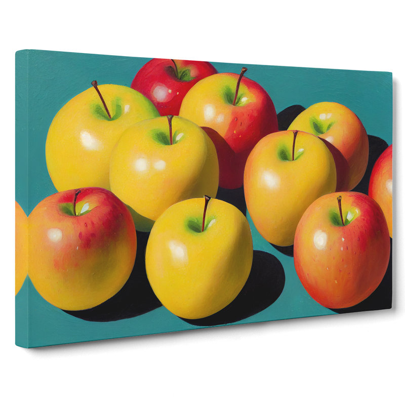 Selection Of Apples Vol.2 - Wrapped Canvas Print, 35cm H x 50cm W x 3cm D