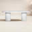 Pipperidge Concrete Oval Outdoor Dining Table with Fluted Legs