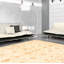 Tapis décoratif de laine brun clair en laine noué à la main de conception unique 5 pi 7 po x 7 pi 8 po noué à la main New Age