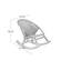 Chaise berçante de loisirs pour la maison