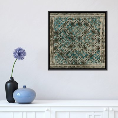 " Block Print Textile IV " by Vision Studio