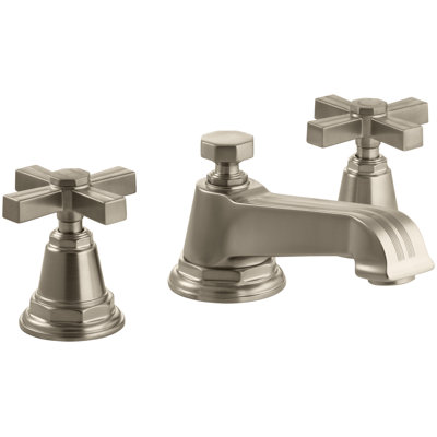 Pinstripe® Widespread Bathroom Faucet with Cross Handles