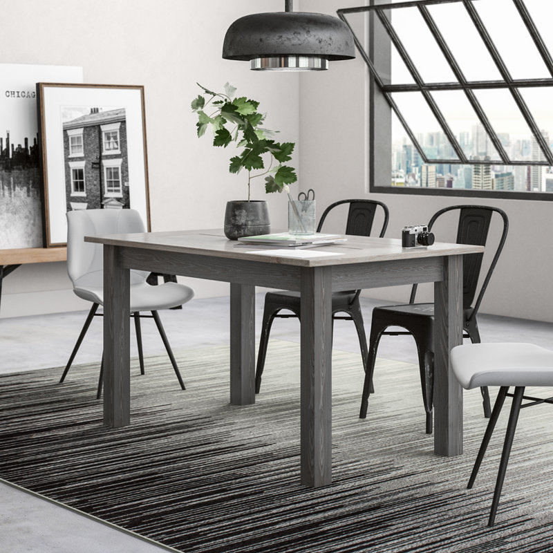 Ariana Pine Solid Wood Dining Table, 30" H x 72" L x 34" W