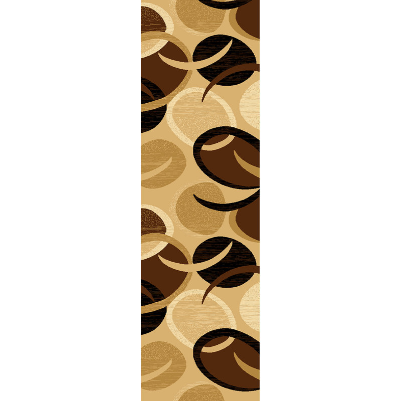 Mccampbell Performance Abstract Indoor Rug, Runner 2'2" x 7'4"
