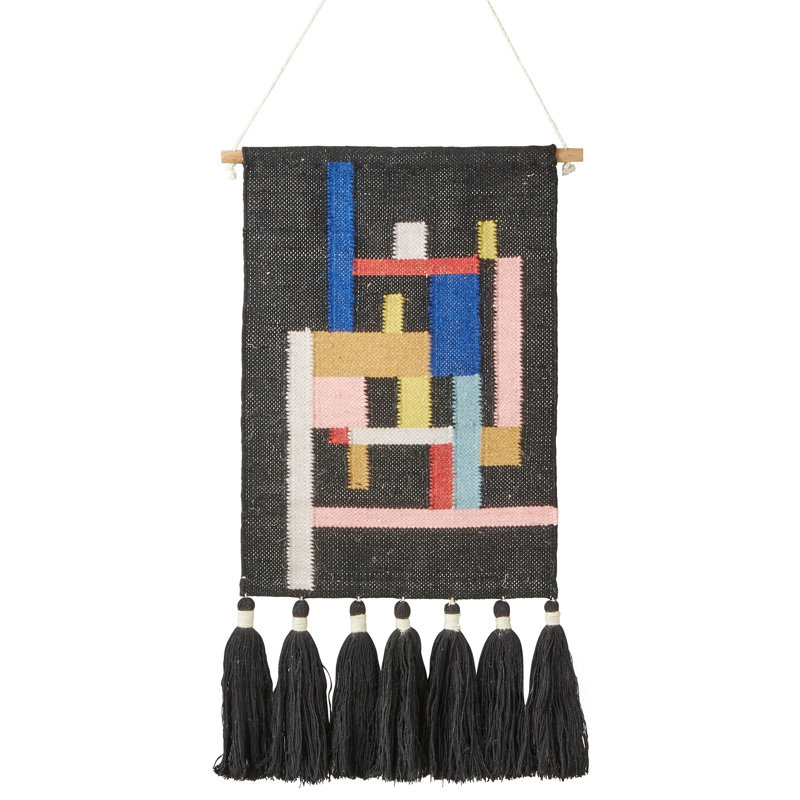 Bohem Collection Hand Woven Wool Wall Hanging