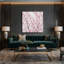 "Watercolor Botanical", art mural sur toile beige-145362606