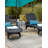 Indoor/Outdoor Outdoor Garden Plaid Area Rug Gray Color-1378301793