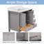 Meuble-lavabo de 36 po avec plateau en pierre reconstituée-2117600545-2117600546