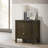 2-Drawer Nightstand Bedside Table Dark Cocoa
