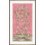 Ditchley Park in Pink Framed Acrylic Painting Print by Dana Gibson-107168363