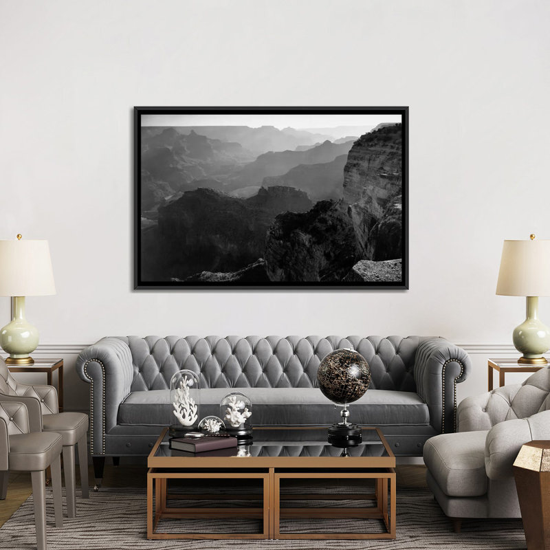 « grand canyon national park i » par ansel adams, reproduction de photo sur toile tendue, H 40 po x l 60 po x P 1,5 po