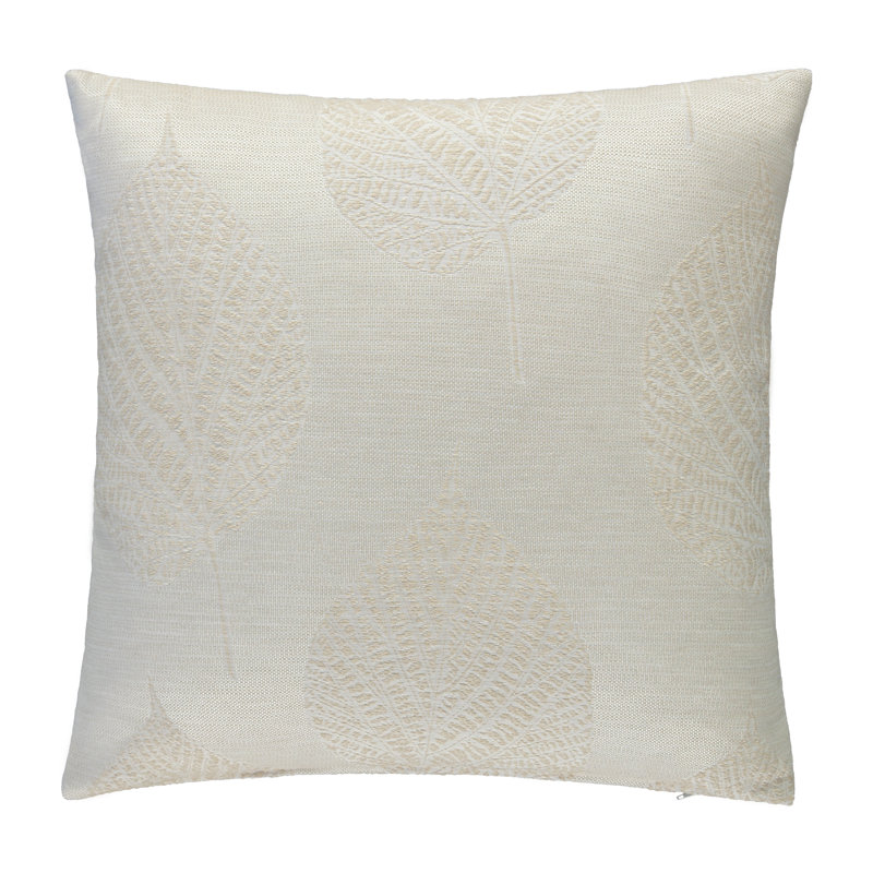 Housse de coussin carré, Ivoire, 20 po x 20 po