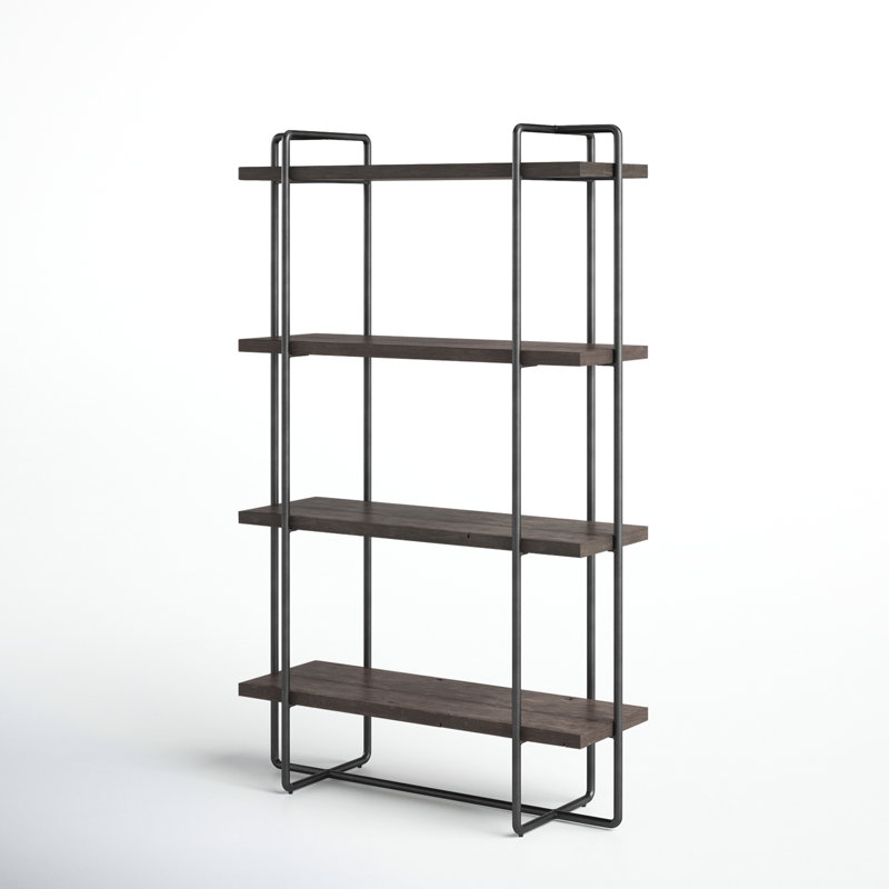 Geffrey Wide Etagere Bookcase