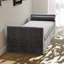 Banc rembourré avec deux coussins Modern Chenille-446880481