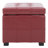Graysie Faux Leather Ottoman-1421516753