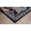 Tapis traditionnel bleu marine / multicolore Gowen-646969373