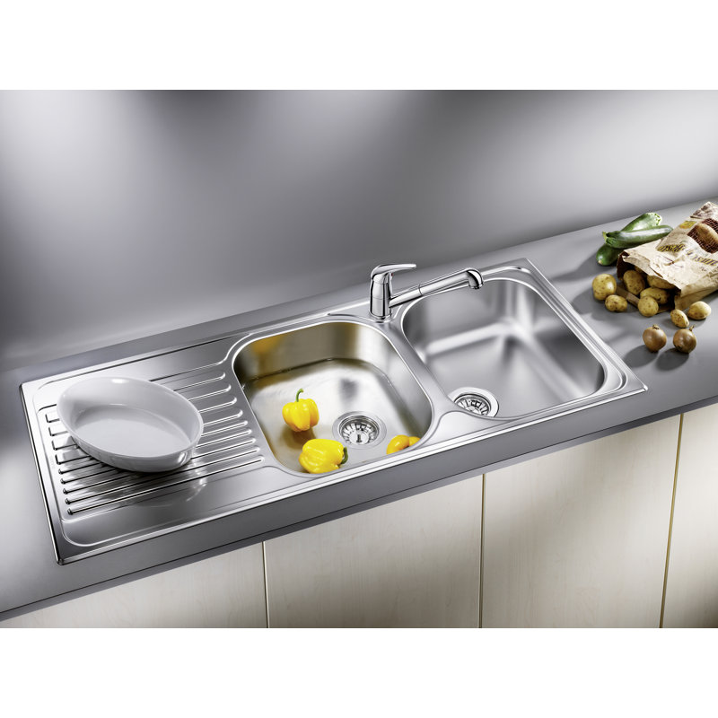 Tipo 1.5 Bowls Inset Kitchen Sink