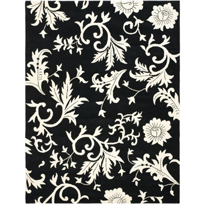 Cola Soho Hand Tufted Wool Floral Rug