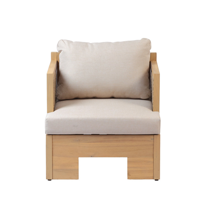 Fauteuil club d'extérieur Paxton, 2