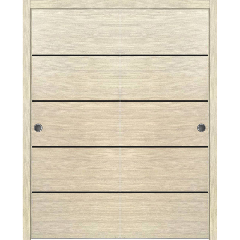 Finition en bois massif manufacturé, 56 po x 96 po