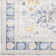 Oriental Blue/Light Gray Area Rug