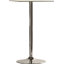 Bauder Glass Top Metal Base Dining Table-15848409