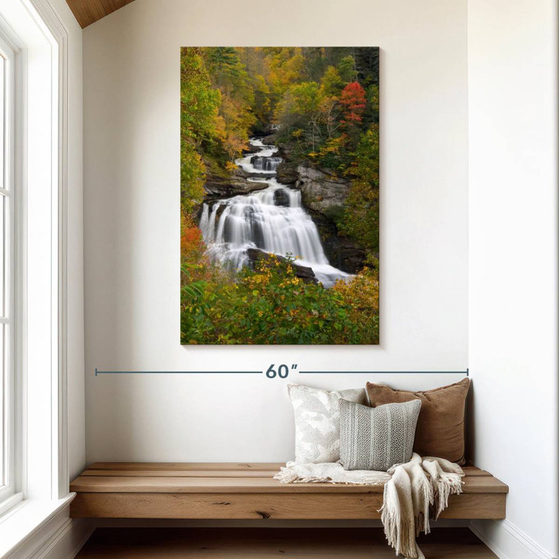 Cascades d'Alvord Blue Ridge Parkway, H 48 po x l 32 po