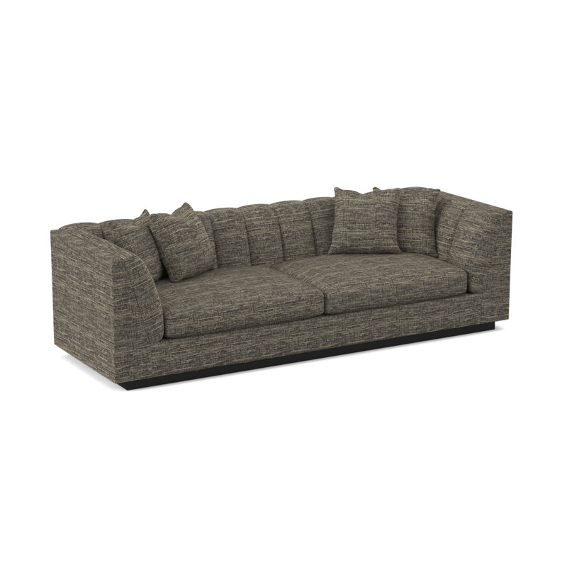 Dapper Sofa, Espresso, Elise Harbor 100% Polyester