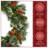 The Holiday Aisle® 24 in. Wintry Pine Wreath with LED Lights