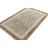 Distressed Homage Hand Knotted Wool Geometric Area Rug