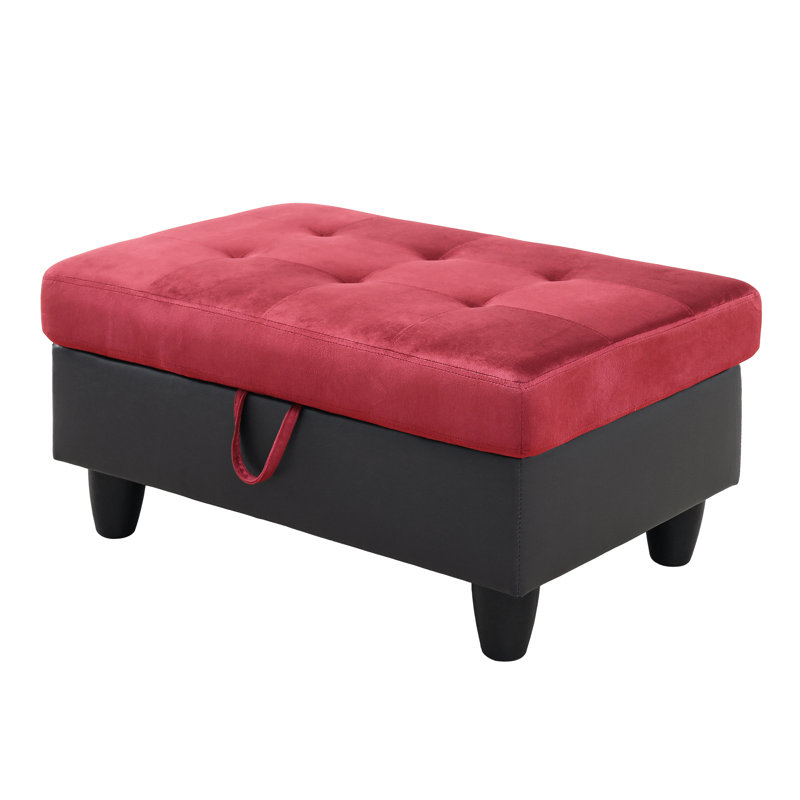 Repose-pieds Breux, Polyester rouge