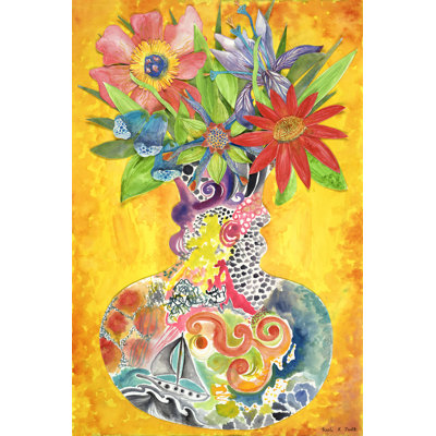Patricia - Wrapped Canvas Painting