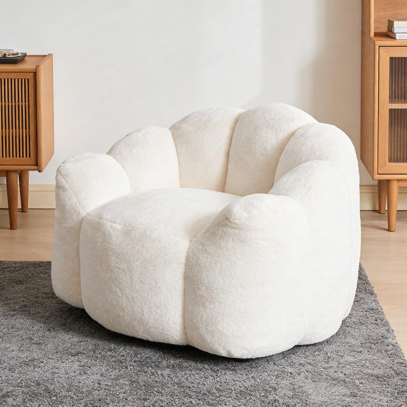 Fauteuil à billes Accent Chair, Blanc