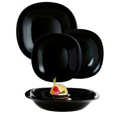 Opal 19 Piece Dinnerware Set, Service for 6