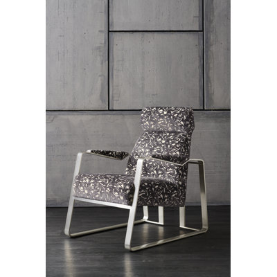 Modern Expressions Velvet Armchair