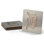 Stainless Steel Square 4 Piece Coaster Set