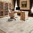 9'X12' Washable Floral Area Rug with Non-Slip Backing Green-122570919-118230707