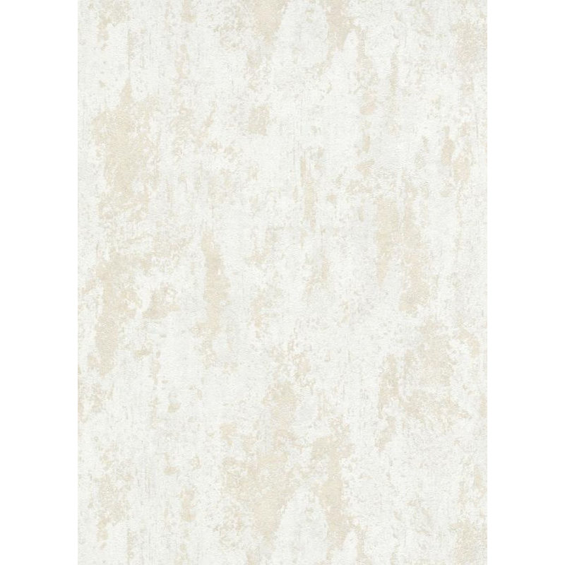 Rouleau de papier peint L 33 pi x l 21 po, Crème / Blanc
