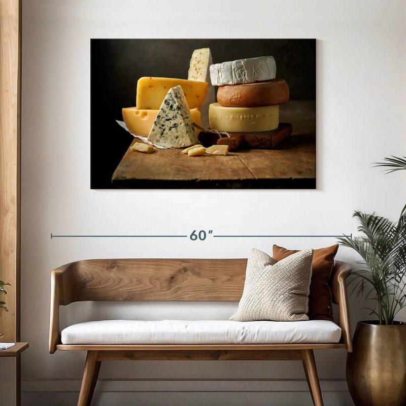 Variété de fromages Yarlin, H 30 po x l 45 po