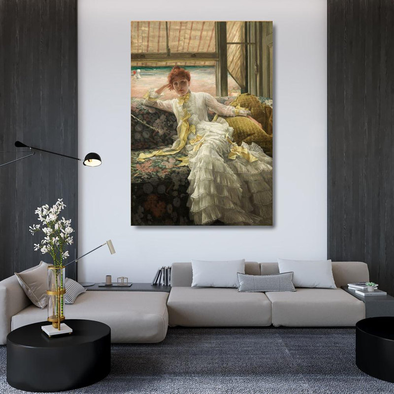«Canora Grey Tissot», art sur toile tendue par James Gallery: Seaside, H 48 po x l 34 po