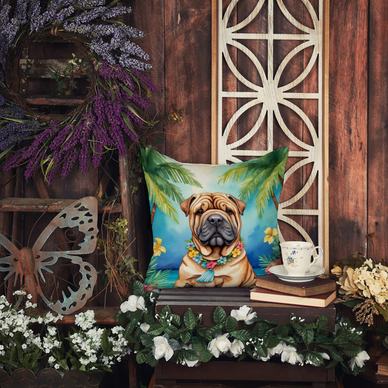 Other/No Pattern Indoor/Outdoor Throw Pillow, 14"H x 14"W