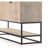 Fleur 56'' Solid Wood Top Console Table-883064148