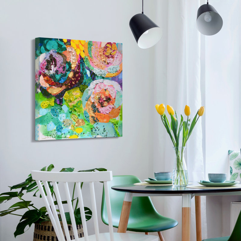 "Floral Radiance I" Crystallus