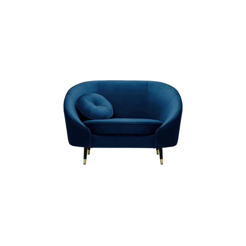 Glencoe Upholstered Armchair, Blue