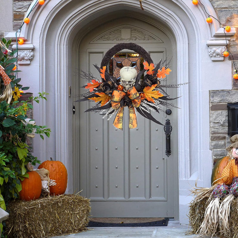 Faux Polyester 13.74'' Wreath