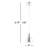 Wava 1-Light Dimmable Single Pendant with Adjustable Height-27911083